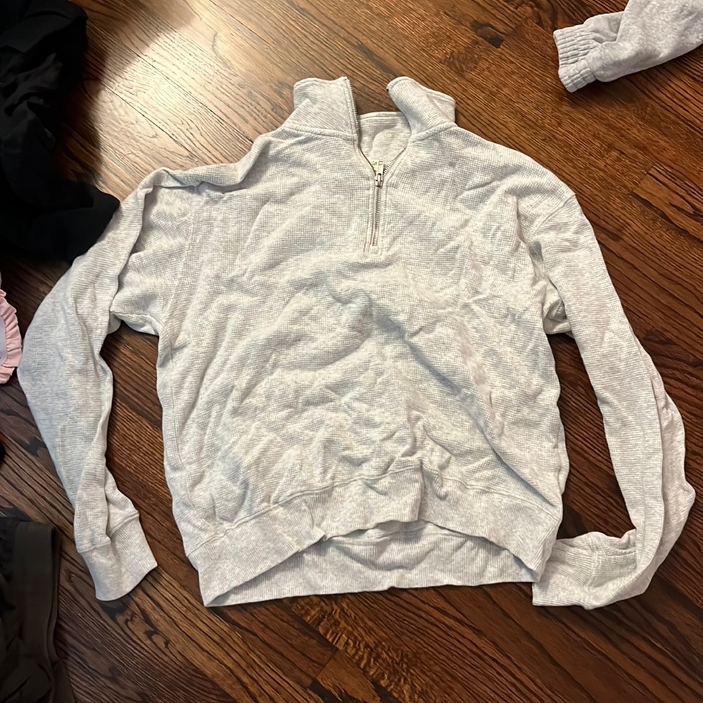 brandy quarter zip